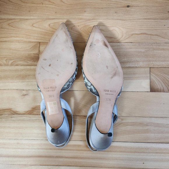 Bagdley Mischka - Embellished Lace Pumps - Picture 6 of 6